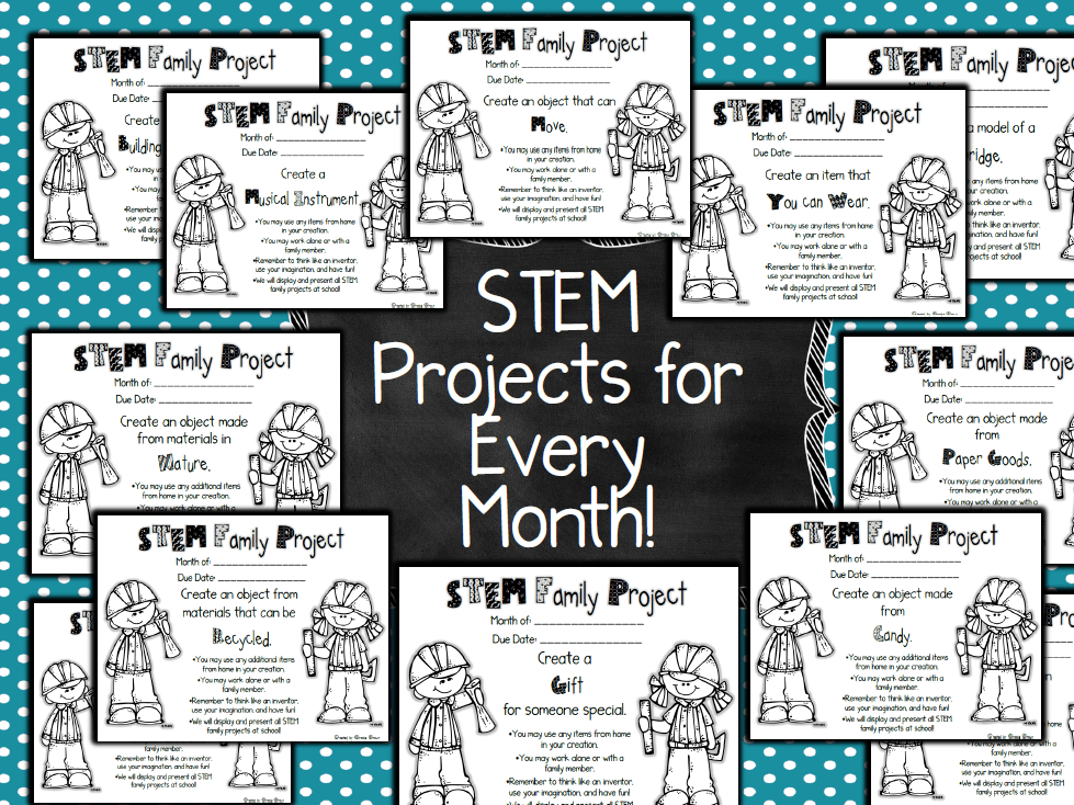 When Your Kids BEG for Homework! STEM Family Projects