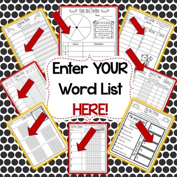 Editable Word Work - Image 3