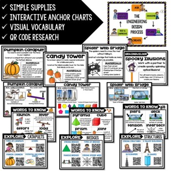 Halloween STEM Challenges & Activities - Pumpkin Catapult, Fall Party Stations - Image 4