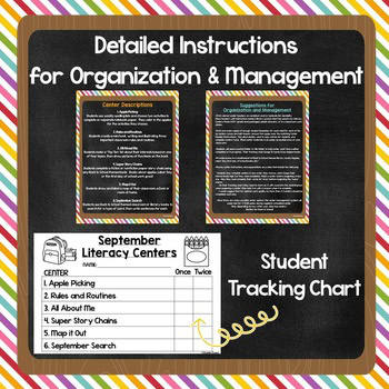 September Literacy Centers - Image 2