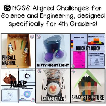 Fourth Grade STEM Challenges and Activities – preview 1
