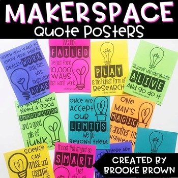 Makerspace Quote Posters
