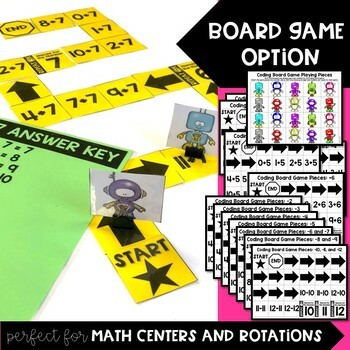 (Basic Facts) Hop Scotch Coding® – preview 3