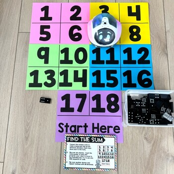 MATH Robot Stations & Activities: Sphero, Dash, Bee-Bot Math Centers, Robotics – preview 1