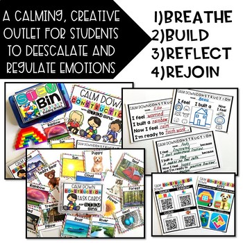 Calm Down Construction with STEM Bins® - Calm Down Corner for SEL, Take a Break - Image 2