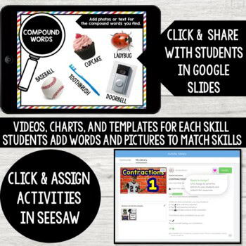 PAPERLESS Word Hunts for Distance Learning (Google Slides and Seesaw) - Image 2