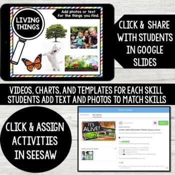 PAPERLESS Science Hunts (Google Slides and Seesaw) – preview 1