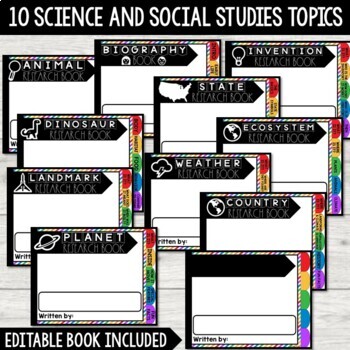 Digital/Paperless Research Books (Google Slides & Seesaw) – preview 2