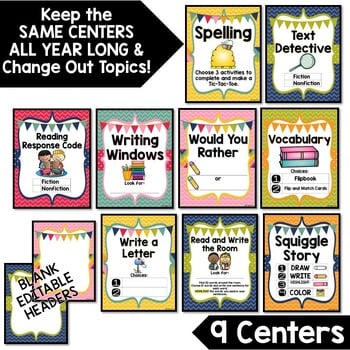 Third Grade Literacy Centers Made EASY! - Low Prep 3rd Grade Literacy Stations - Image 2