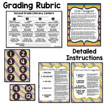 Second Grade Literacy Centers Made EASY! - Low Prep 2nd Grade Literacy Stations – preview 3