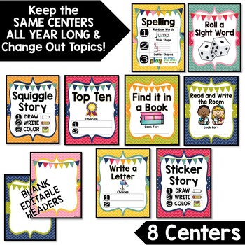 Kindergarten Literacy Centers Made EASY! - Low Prep Kinder Literacy Stations - Image 2