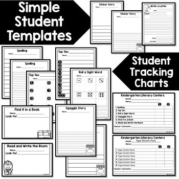 Kindergarten Literacy Centers Made EASY! - Low Prep Kinder Literacy Stations - Image 3