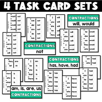 Paint Tray Phonics - CONTRACTIONS {Science of Reading} - Image 4