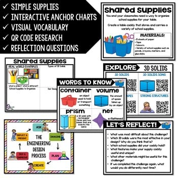 Shared Supplies (Supply Caddy) STEM Challenge - Back to School STEM Activity - Image 2