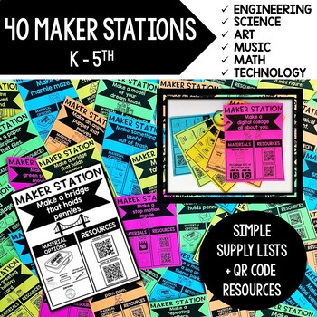 Makerspace MEGA BUNDLE Starter Kit, STEM Lab, STEM Stations, Choice Boards - Image 3