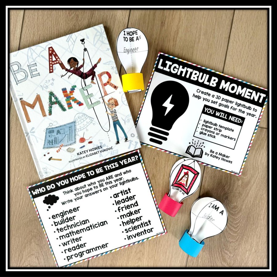 Be a Maker STEM lesson cover
