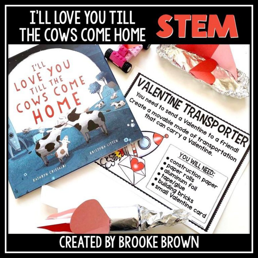 I'll Love You Till the Cows Come Home STEM lesson cover