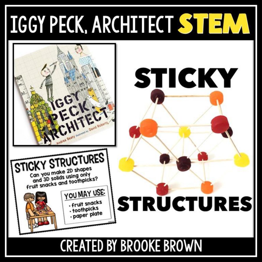 Iggy Peck, Architect STEM lesson cover