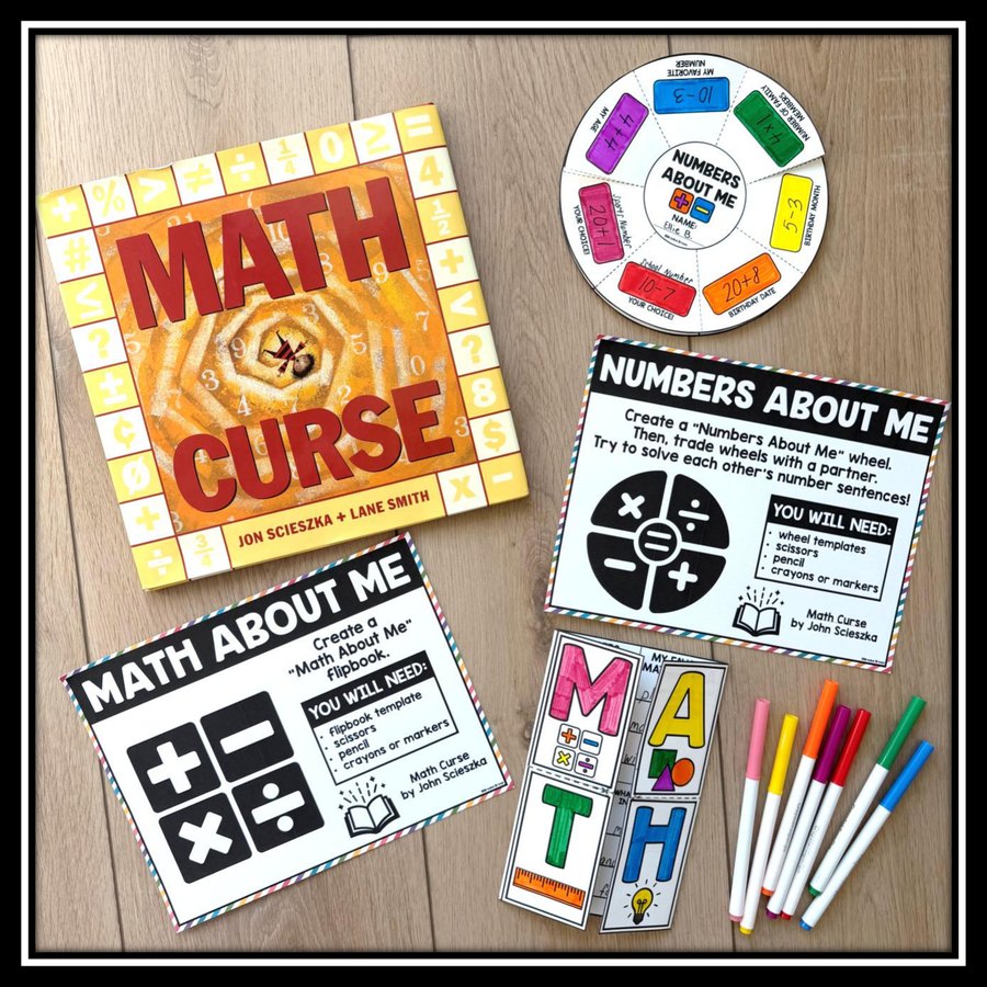 Math Curse STEM lesson cover