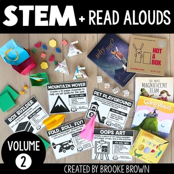 STEM Activities + Read Alouds - Volume 2 - STEM Picture Books, Makerspace