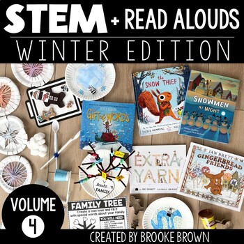 STEM Activities + Read Alouds - Winter Christmas Holiday Snow Picture Books