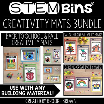 STEM Bins® Creativity Mats BUNDLE Back to School, Fall, Winter STEM Activities