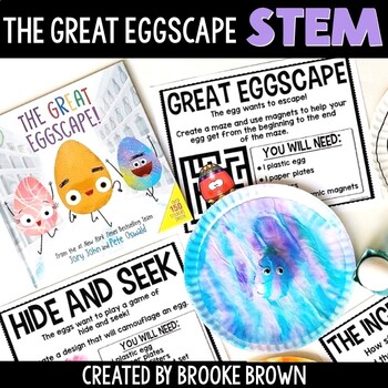 The Great Eggscape Easter Egg STEM Activities Spring, Animal Adaptations
