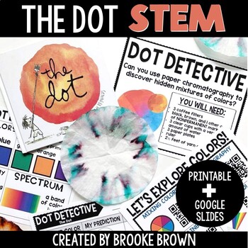 The Dot STEM Activities for International Dot Day - Read Aloud / Picture Book