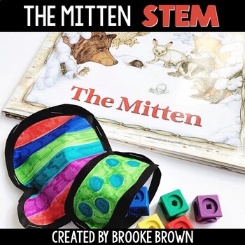 The Mitten STEM Activity - Animals in Winter STEM - Math Nonstandard Measurement