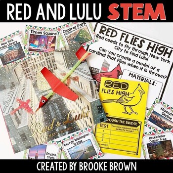 Red and Lulu Christmas STEM Activities & Stations - Read Aloud Picture Book