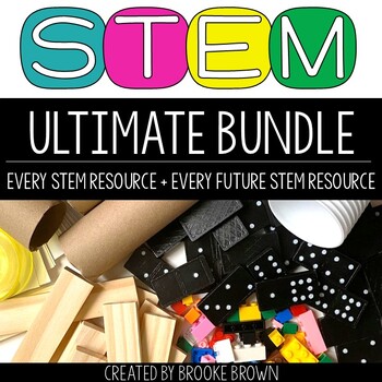 STEM Activities ULTIMATE BUNDLE - K-5th - All Current & Future STEM Resources