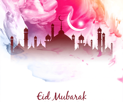 Eid moubarak feliz fiesta cordero