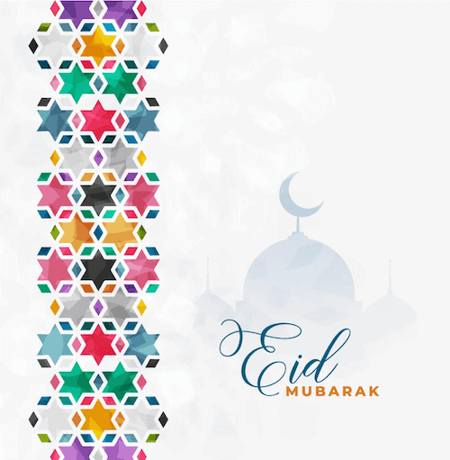 Eid moubarak feliz fiesta cordero