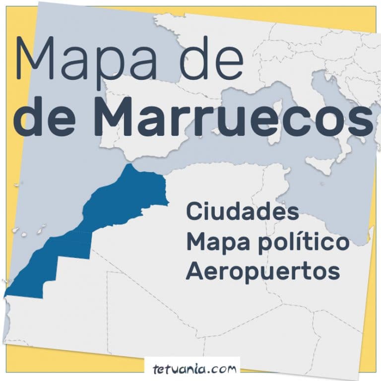 mapa marruecos