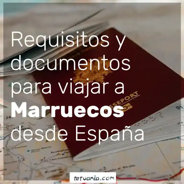 Documentos necesarios para viajar a Marruecos desde España en 2026.