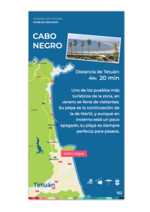Cabo Negro, playa y destino turístico cercano a Tetuán, con arena blanca y aguas tranquilas, ideal p.