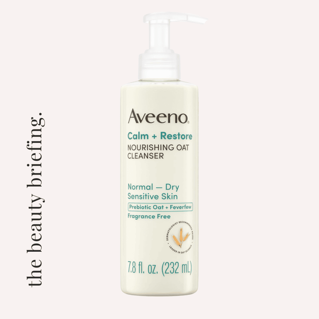 Aveeno Calm + Restore Gentle Nourishing Oat Face Cleanser 2 Beauty Briefing Verdict 2026 09 21T140640.592
