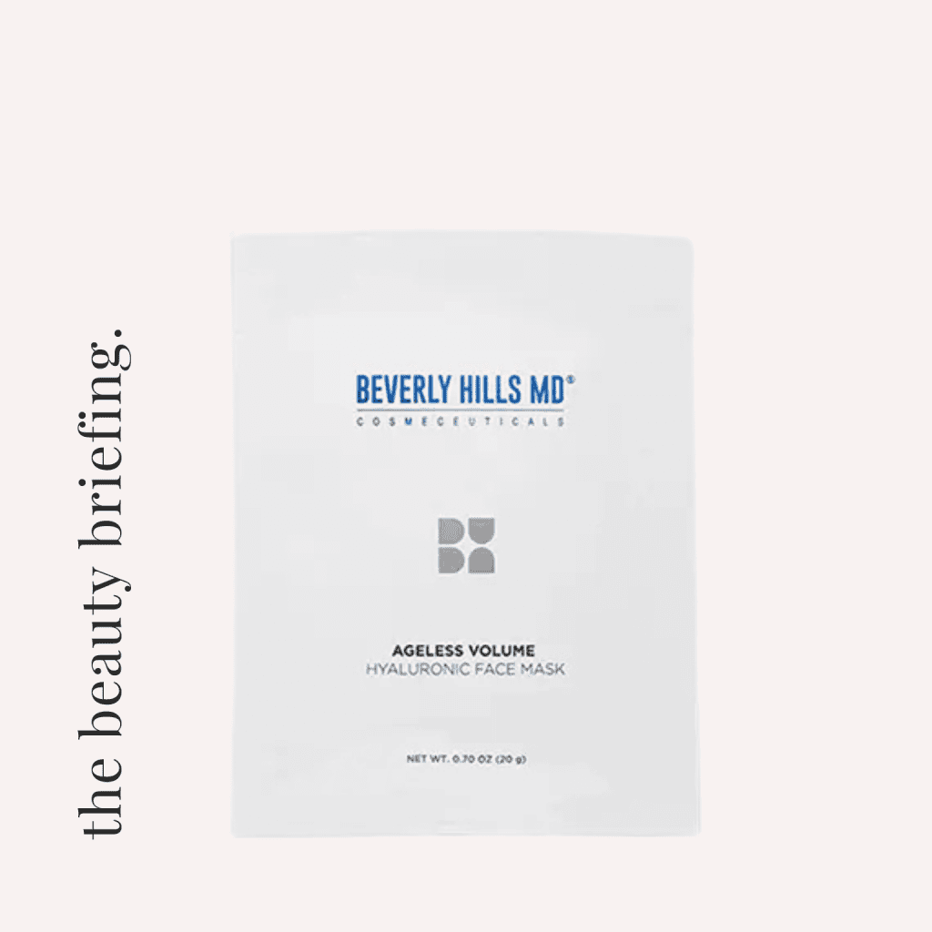Beverly Hills MD Ageless Volume Hyaluronic Face Mask 2 Beauty Briefing Product Image 8