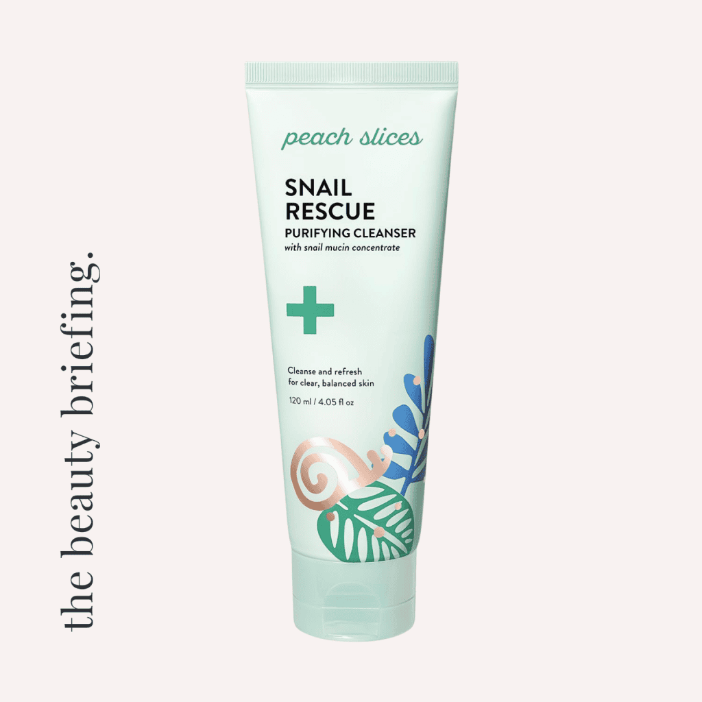 Peach Slices Snail Rescue Purifying Cleanser 2 Beauty Briefing Verdict 2026 09 20T210801.574 1