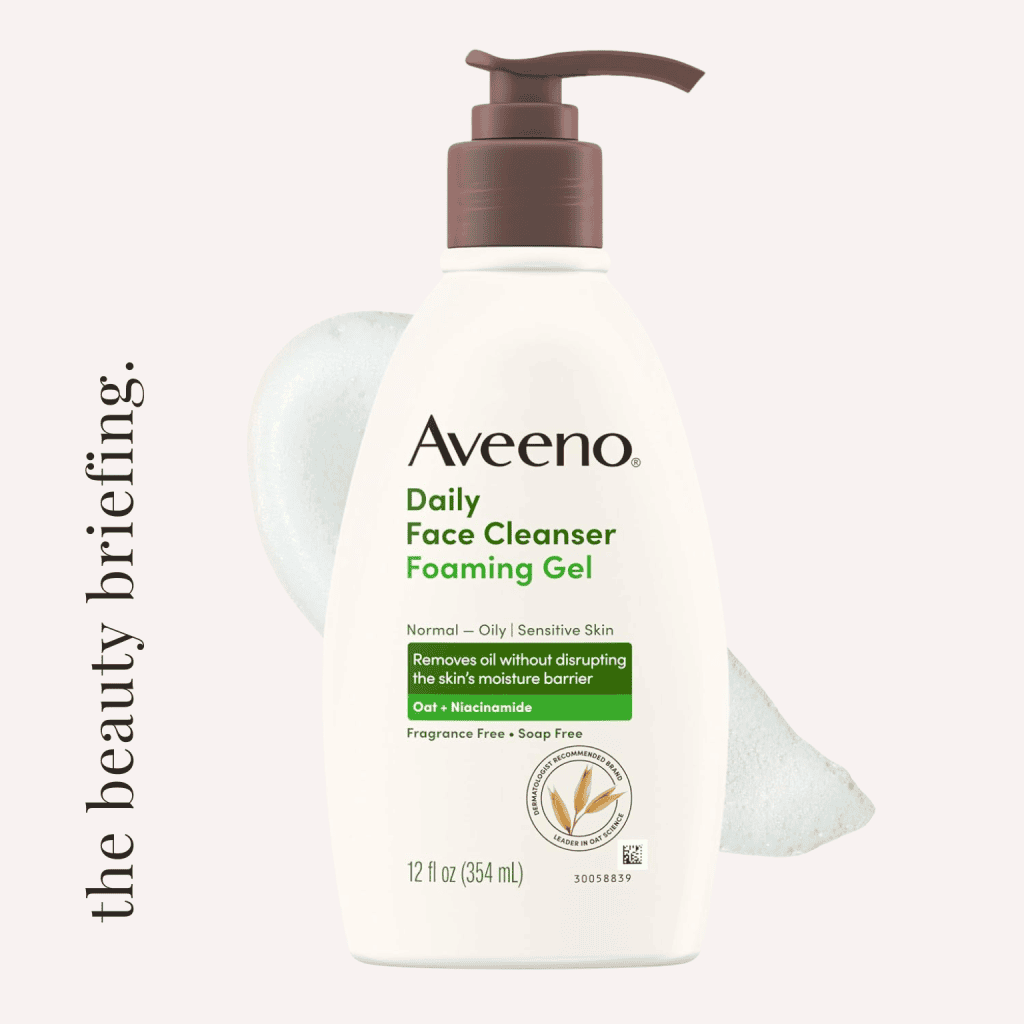 Aveeno Daily Face Cleanser Foaming Gel 2 Beauty Briefing Verdict 2026 09 20T214454.063 1
