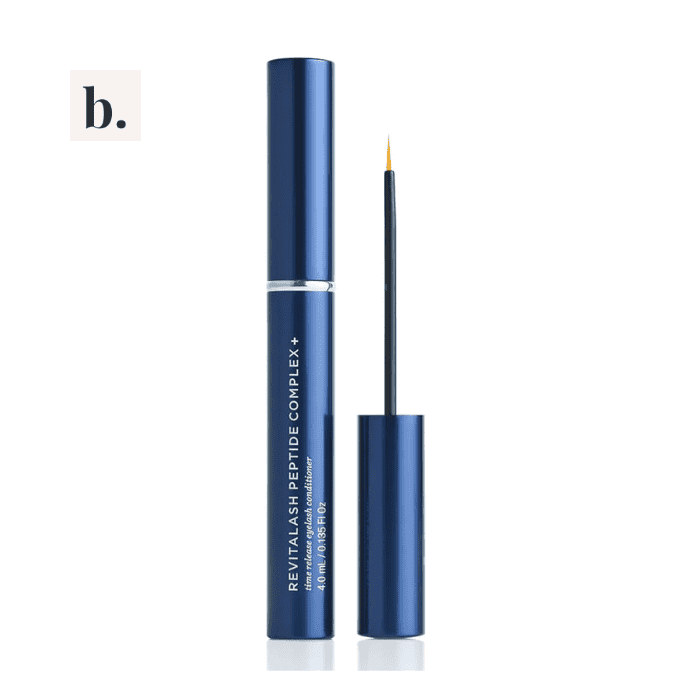 RevitaLash Peptide Complex+ Time Release Eyelash Conditioner 2 RevitaLash Peptide Complex+ eyelash conditioner with applicator brush.