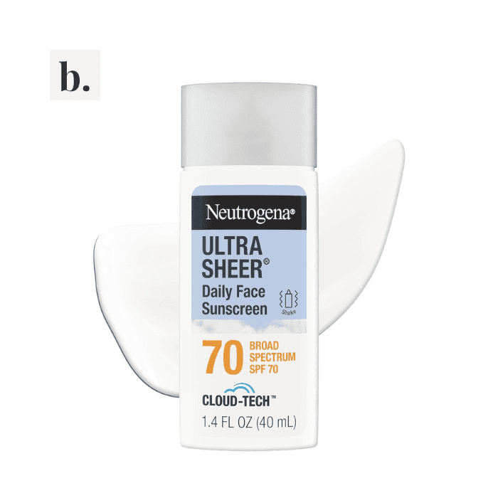 Neutrogena Ultra Sheer Daily Face Sunscreen SPF 70 with BEMT 2 Neutrogena Ultra Sheer Daily Face Sunscreen SPF 70 with BEMT.