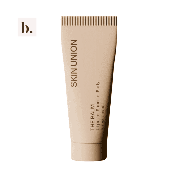 Skin Union The Balm 2 Skin Union The Balm tube for face and body skincare.