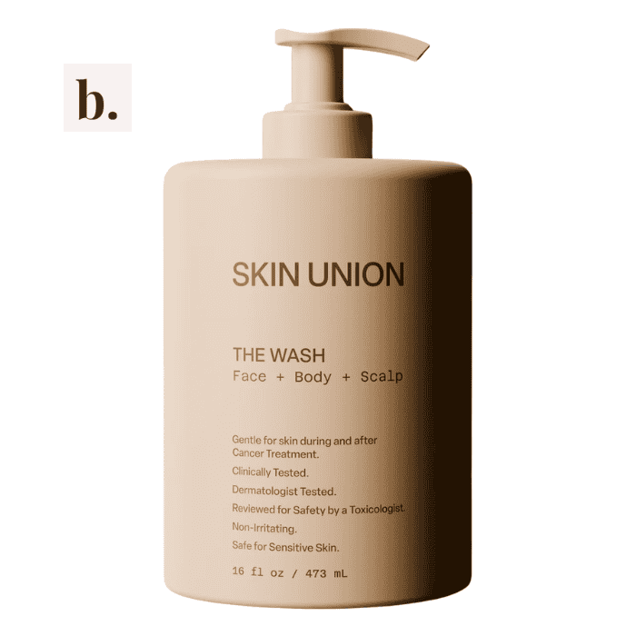 Skin Union The Wash 2 Skin Union The Wash cleanser for face, body, and scalp with gentle, dermatologist-tested formula.