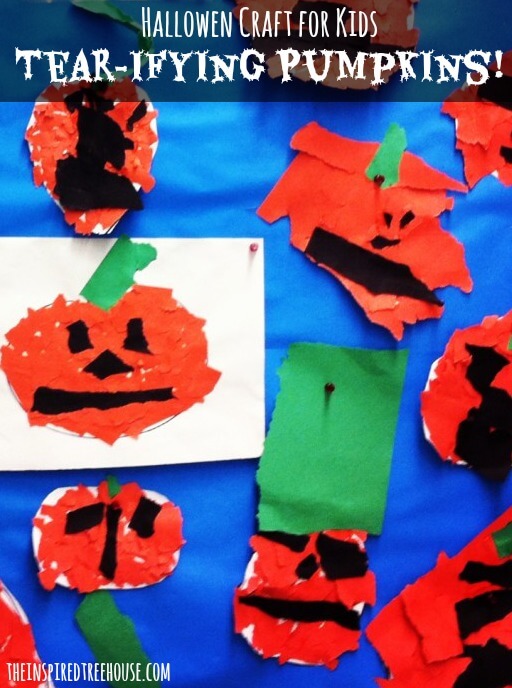 halloween craft tearifying pumpkins title image