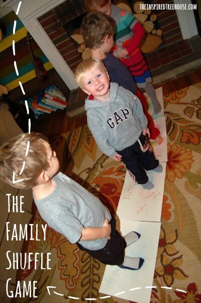 family activities for kids family shuffle