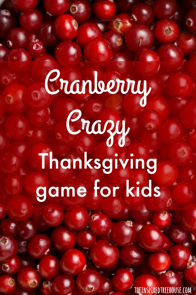 The Inspired Treehouse - Looking for a fun Thanksgiving game for your little ones?  Put those cranberries to good use with this fun movement activity!