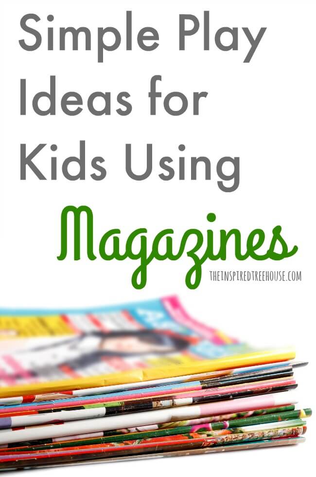 The Inspired Treehouse - These fun activities using magazines are the perfect simple additions to your therapy practice, classroom, or home!