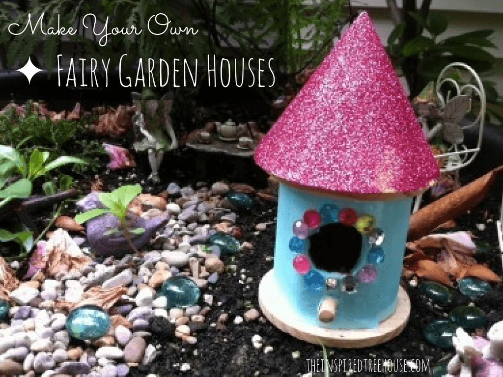 fine motor activities fairy garden houses