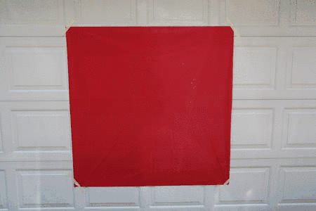 Build a flag gross motor activities